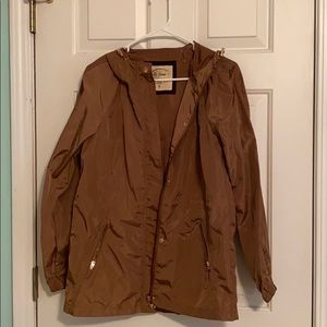 Light Brown Rain Jacket